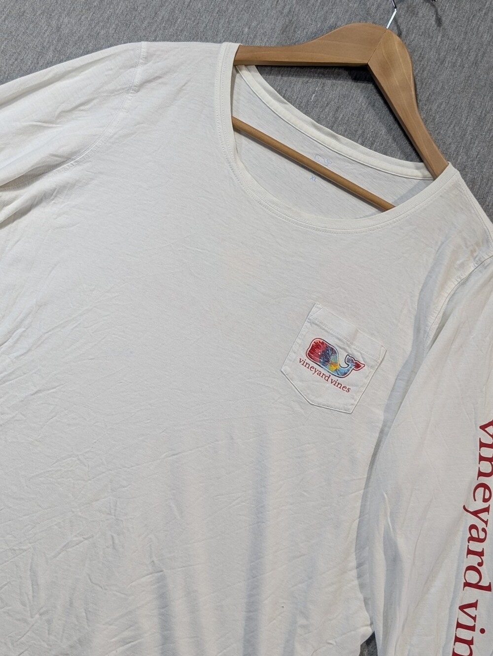 Vineyard Vines Long Sleeve T-Shirt Men's XL White